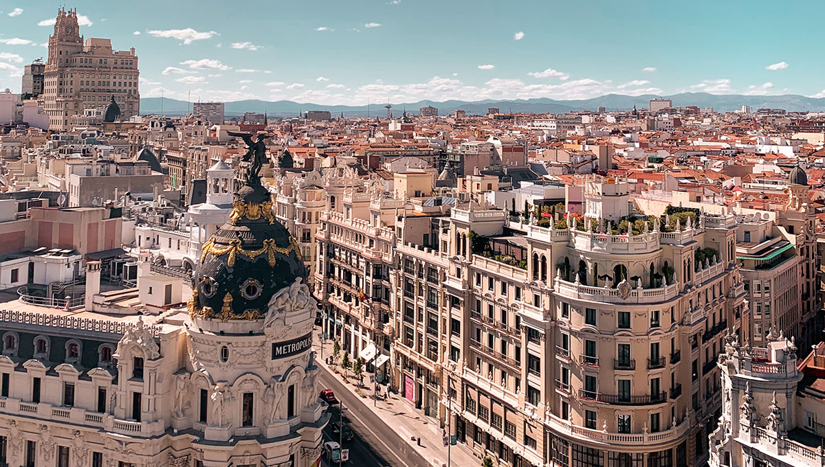 Vista di Madrid